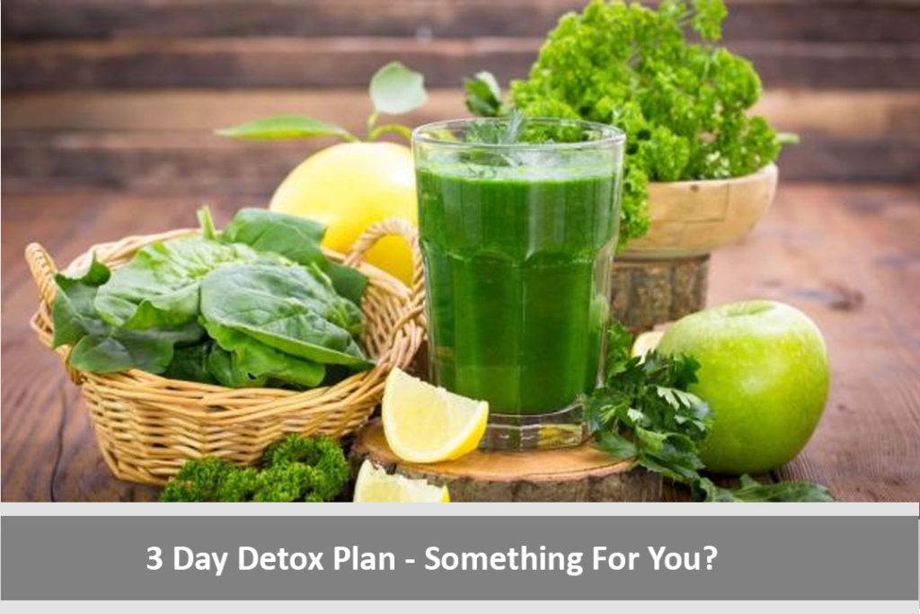 3 Day Detox Plan - Something For You?